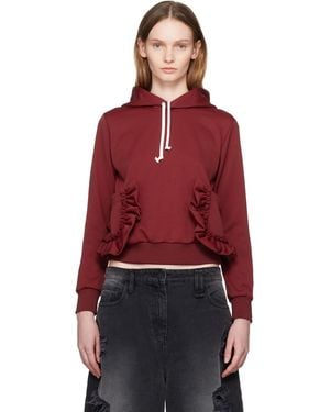 Comme des Garçons Pocket Hoodie - Red