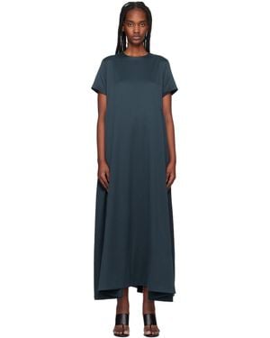 REMAIN Birger Christensen Short Sleeve Maxi Dress - Black