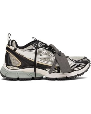 Off-White c/o Virgil Abloh 'Be Right Back' Mesh Trainers - Brown