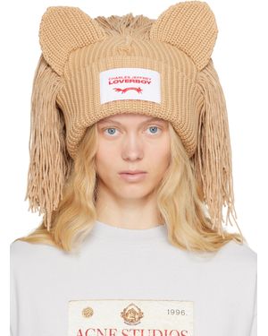 Charles Jeffrey ベージュ Supersized Lion ビーニー - ホワイト
