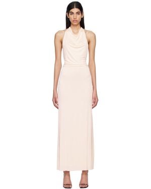 Bec & Bridge Off- Ariel Halter Maxi Dress - Black