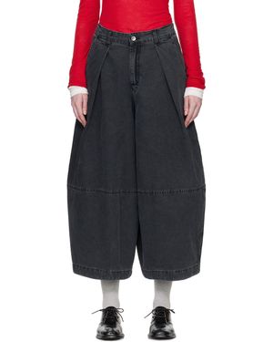 YMC Jean Deadbeat Noir En Canevas
