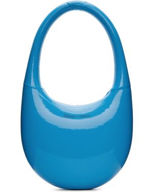 Coperni Disney Liquid Print Swipe Bag - Blue