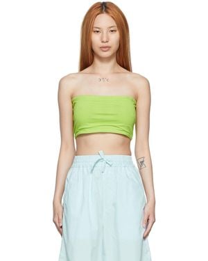 Sunnei Reversible Bra - Green