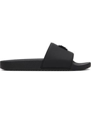 HUGO Logo Hardware Sandals - Black