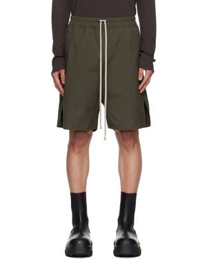 Rick Owens Khaki Concordians Boxer Shorts - Black