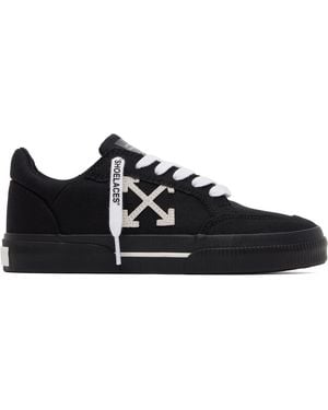 Off-White c/o Virgil Abloh Vulcanized Low Canvas Trainers - Black