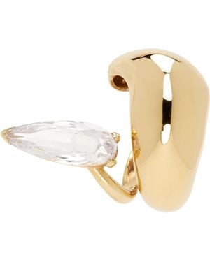 ALAN CROCETTI Mini Blown Sharp Alien Ear Cuff - Black