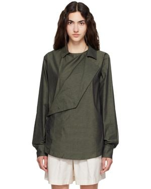Paloma Wool Khaki Salem Shirt - Green