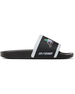 Martine Rose 'High On Hope' Pool Slides - Black