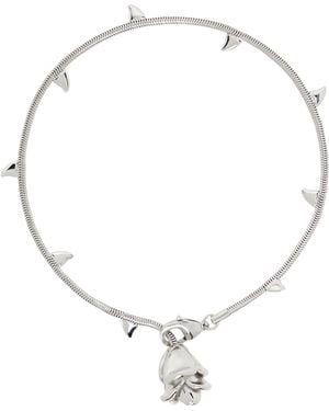 Marland Backus Rosebud Necklace - Metallic