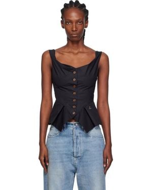 Vivienne Westwood Monday Vest Top - Black
