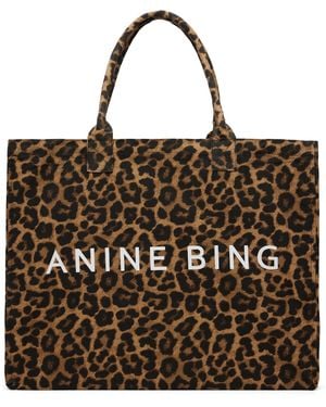 Anine Bing Tan Tote - Brown