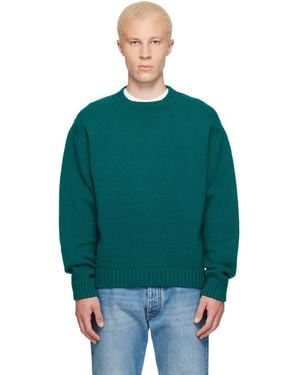 Tom Ford Cashmere Wool Crew Neck Jumper - Green