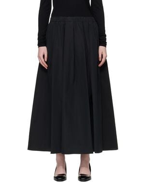 Weekend by Maxmara Curvato Maxi Skirt - Black