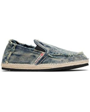 【関税込み】Diesel ブルー D-Lukas Esp エスパドリーユ Dieselのブルー D-Lukas Esp エスパドリーユがセール中