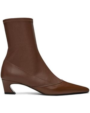 Acne Studios Heeled Ankle Boots - Brown