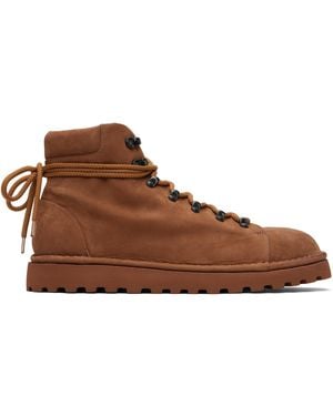 MARSELL Gomme Tan Pallottola Nubuck Boots - Black