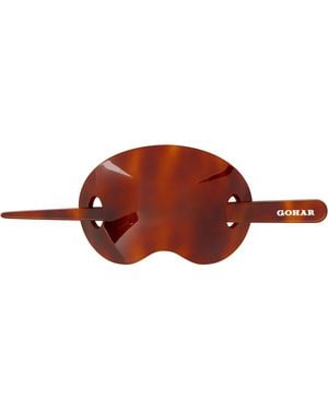 Gohar World Bean Barrette - Black