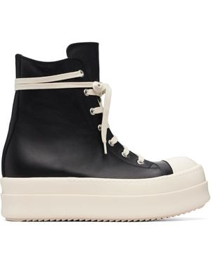 Rick Owens Tower Mega Bumper Sneaks Trainers - Black
