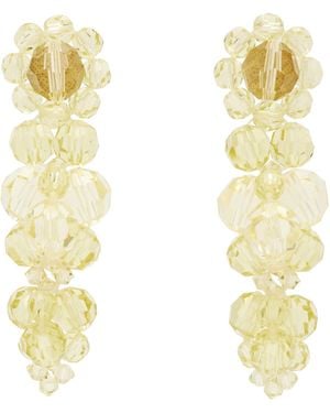 Simone Rocha Mini Cluster Earrings - Metallic
