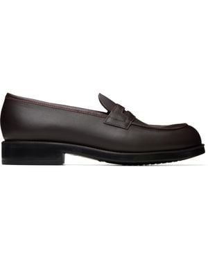 Kleman Burgundy Dalior 2 Loafers - Black
