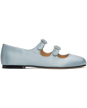 Sandy Liang Ssense Exclusive Mj Double Strap Ballerina Flats