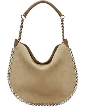 Isabel Marant Oskan Soft Shoulder Bag - Natural