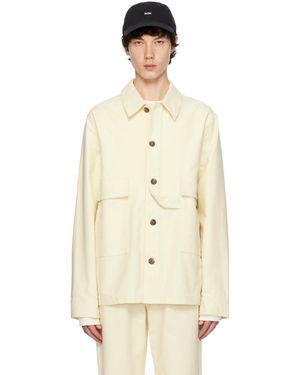 WOOD WOOD Chemise conrad blanc cassé - Neutre