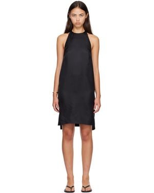 Loulou de Saison Bruna 01 Minidress - Black