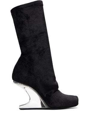 Rick Owens Tower Cantilever 8 Boots - Black