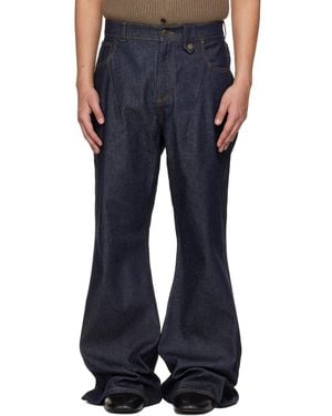 Egonlab Jean Surdimenssioné Bleu Marine