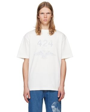 424 Military T-Shirt - White