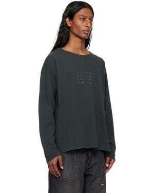【タグ無し】本人期 Martin Margiela Long T-shirt Maison Margiela Long-sleeve t-shirts for Men | Online Sale