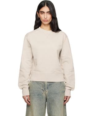 Entire studios Off- Pod Crew Sweatshirt - White