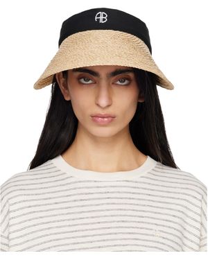 Anine Bing Venus Visor - Natural