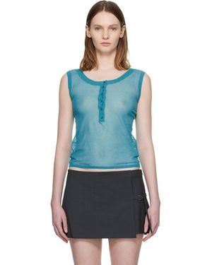 Paloma Wool Velata Tank Top - Blue