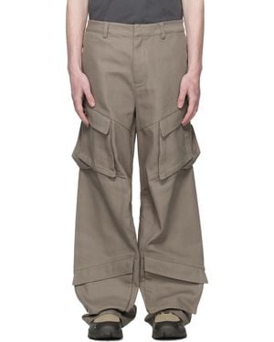 HELIOT EMIL Cellulae Cargo Trousers - Multicolour