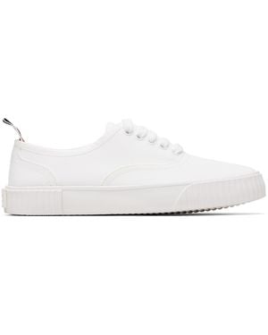 Thom Browne Canvas Heritage Trainers - Black