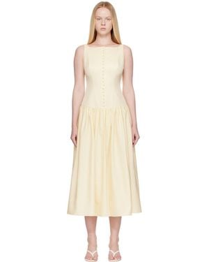 Mirror Palais Kissing Booth Midi Dress - Black