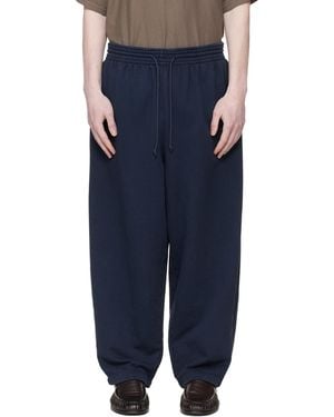 Hed Mayner Drawstring Joggers - Blue