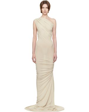 Entire studios Pillar Maxi Dress - Natural