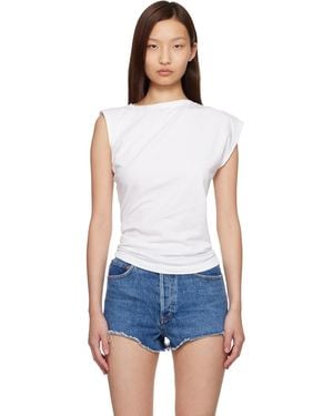 Agolde Beth T-Shirt - Blue