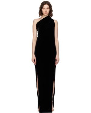 Rick Owens Concordians Athena Arrowhead Maxi Dress - Black