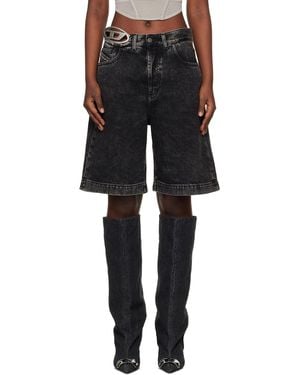 DIESEL De-Sire-Short-S2 Denim Shorts - Black