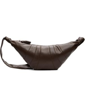 Lemaire Medium Croissant Bag - Brown