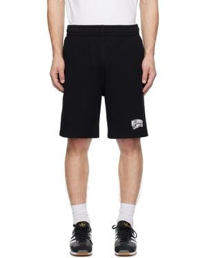 BBCICECREAM Short Noir À Petit Logo Arqué