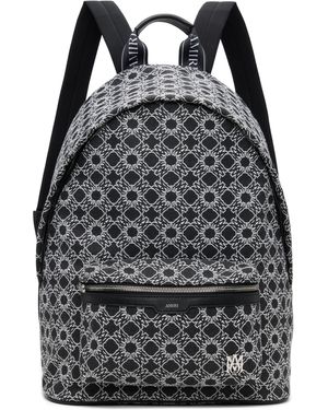 Amiri ブラック＆ホワイト Ma Quad バックパック