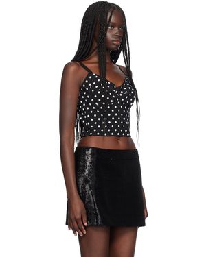 トップス DOLCE&GABBANA Polka Dot Corset Camisole Dolce & Gabbana polka-dot Corset Top | White | FARFETCH