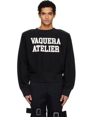 VAQUERA Atelier' Sweatshirt - Black